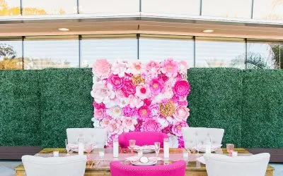 Valentines Day Themed Farm Table Photoshoot at the Wedding Center