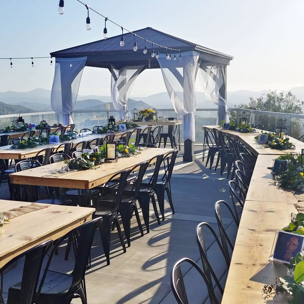 Honey Wood Farm Table Rentals San Diego Light Wood Table Rental for