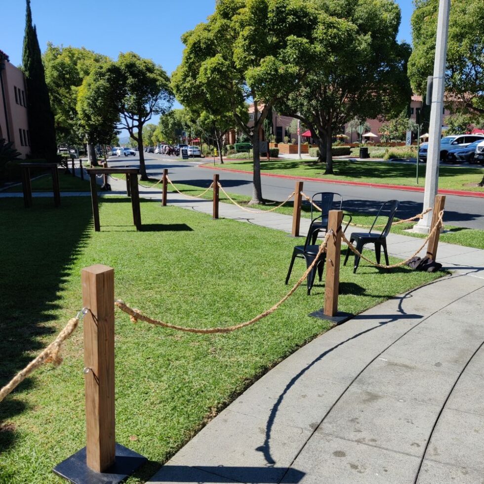 Barrier Stanchion Rope & Post Divider Rental San Diego