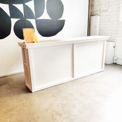 6' Rustic Wood Bar Rental San Diego | San Diego Event Rentals for ...