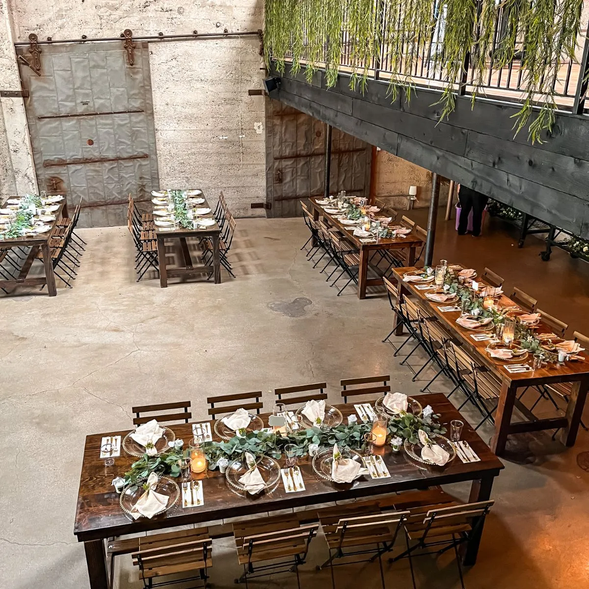 8' Hickory Farm Table - Image 15