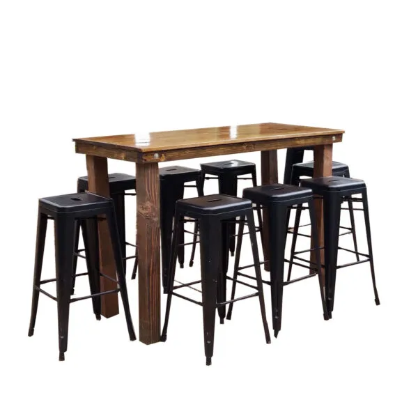 5' Hickory Bar Table