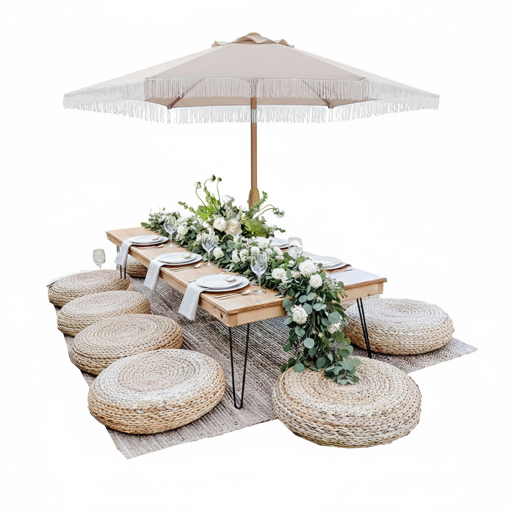 <hide>Lounge – </hide>Honey 8' Boho Picnic