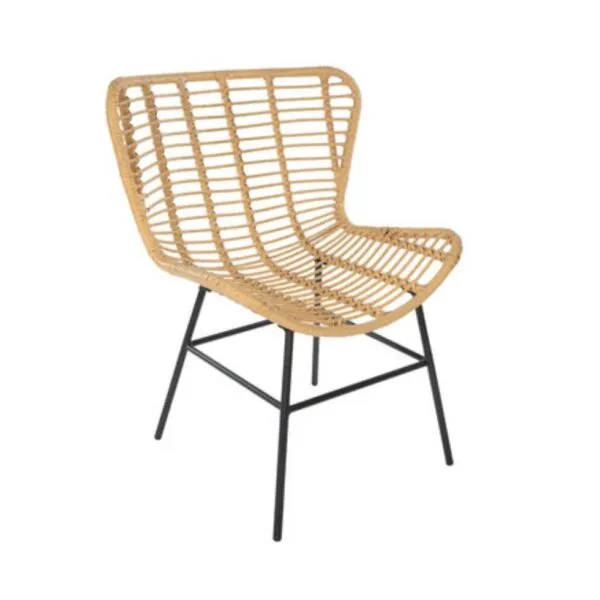 <hide>Chair – </hide>Honey Rattan