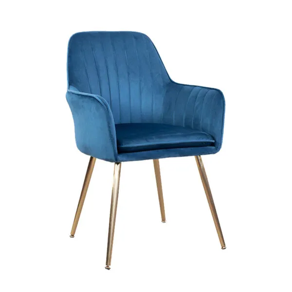 <hide>Chair – </hide>Blue Velvet