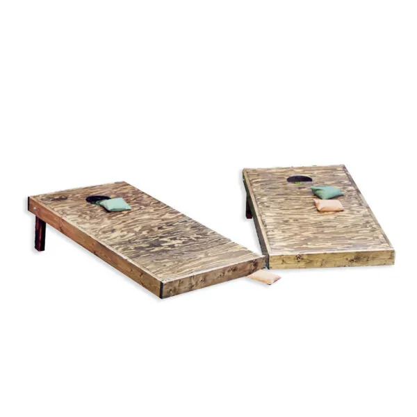 <hide>Game – </hide>Corn Hole / Bag Toss