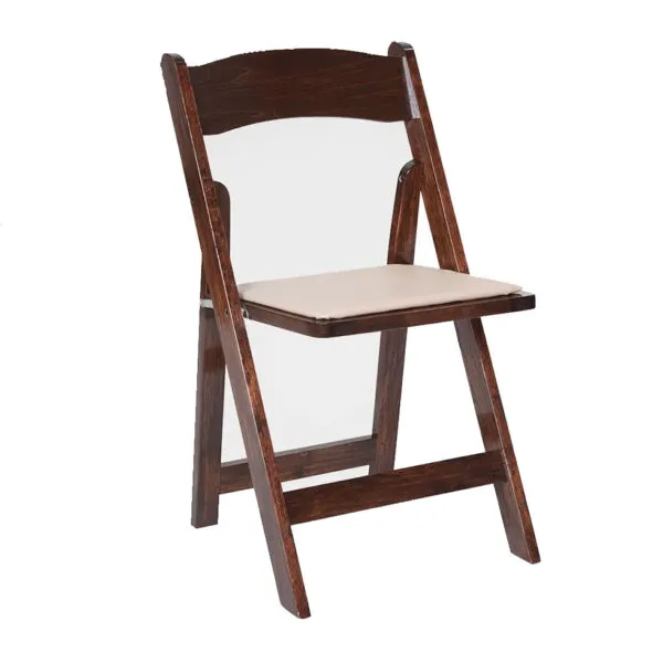 <hide>Chair – </hide> Fruitwood Folding Chair