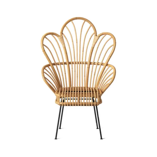 <hide>Chair – </hide>Peacock Rattan