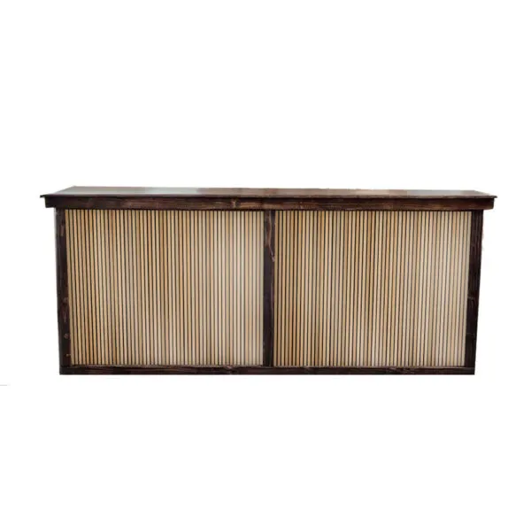 <hide>Bar – </hide>8' Hickory Ribbed Bar