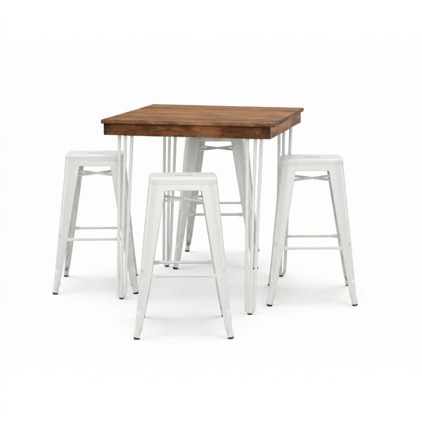 3' Hickory Hairpin Cocktail Table