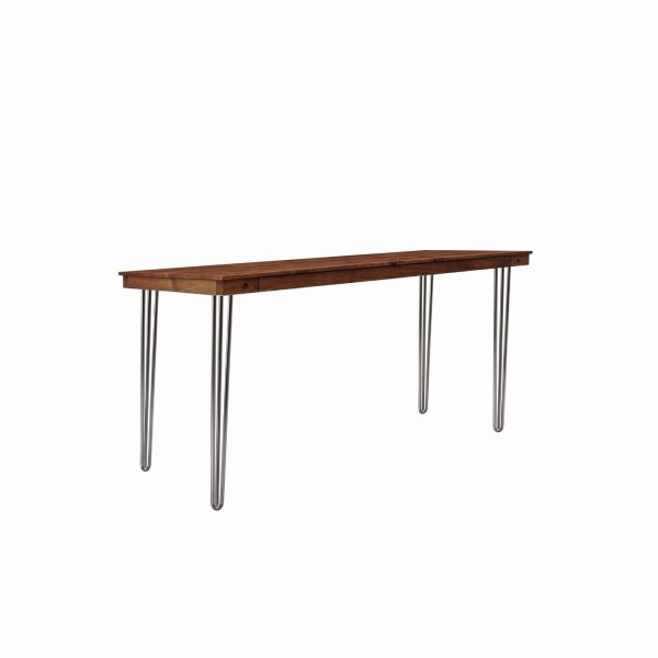 5' Hickory Hairpin Bar Table