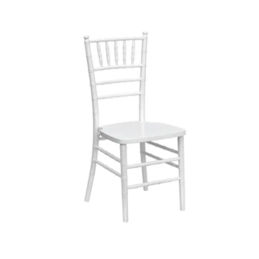 <hide>Chair – </hide>White Chiavari Chair