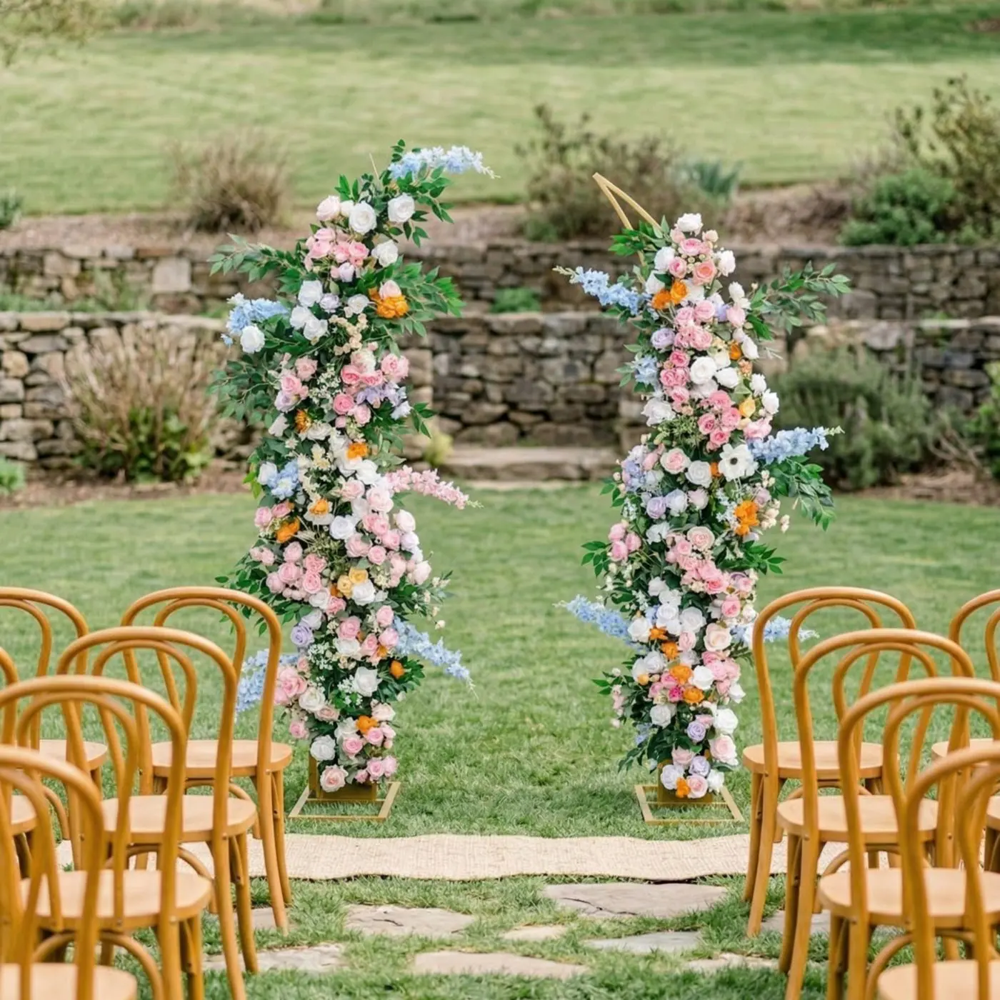 <hide>Arch - </hide>Flower Pillar Arch - Image 2
