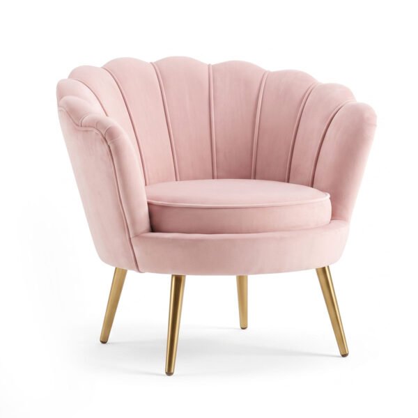 <hide>Chair – </hide>Pink Velvet Shell
